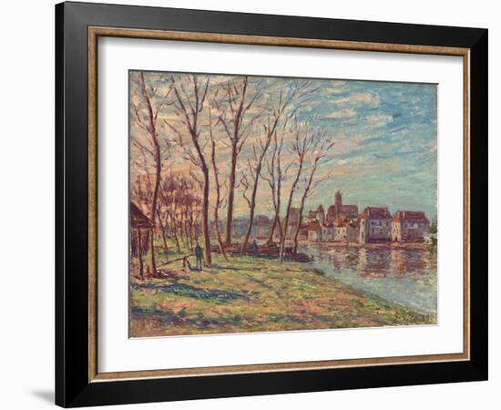 View of Moret, 1889-Alfred Sisley-Framed Giclee Print