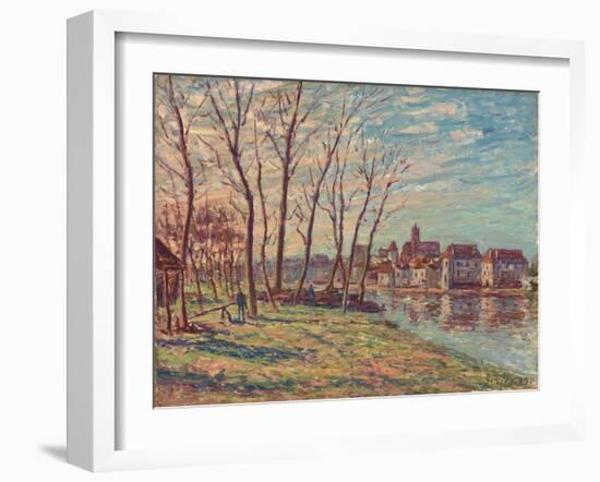 View of Moret, 1889-Alfred Sisley-Framed Giclee Print