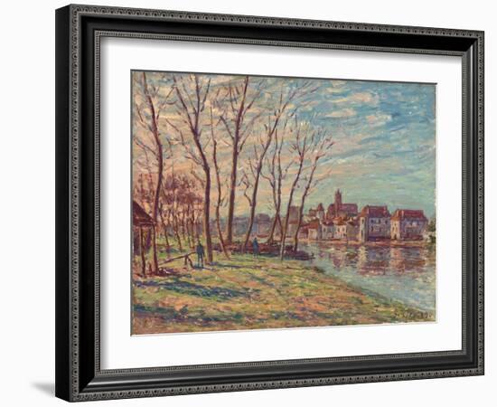 View of Moret, 1889-Alfred Sisley-Framed Giclee Print