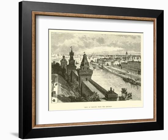 View of Moscow from the Kremlin-null-Framed Giclee Print