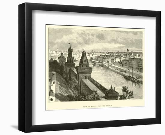 View of Moscow from the Kremlin-null-Framed Giclee Print