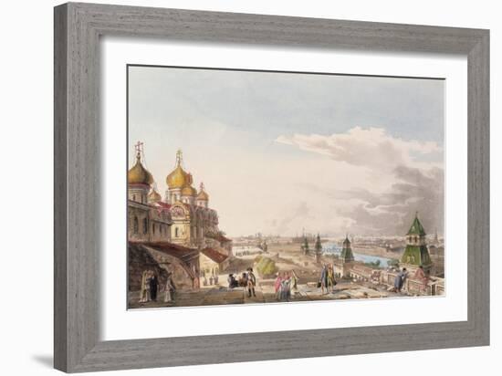 View of Moscow Taken from the Imperial Palace-null-Framed Giclee Print