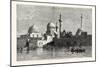 View of Mosul (From the Tigris). Baghdad, the Capital of Iraq, Stands on the Banks of the Tigris-null-Mounted Giclee Print