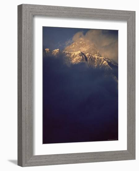 View of Mount Everest-George Silk-Framed Photographic Print