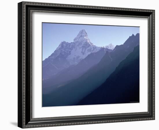 View of Mount Everest-George Silk-Framed Photographic Print