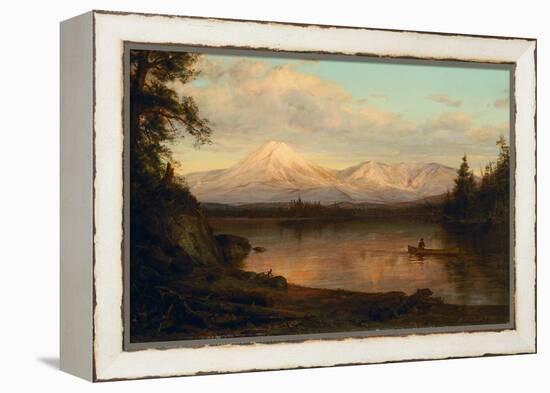 View of Mount Katahdin, 1878-Frederic Edwin Church-Framed Premier Image Canvas