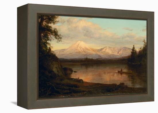 View of Mount Katahdin, 1878-Frederic Edwin Church-Framed Premier Image Canvas