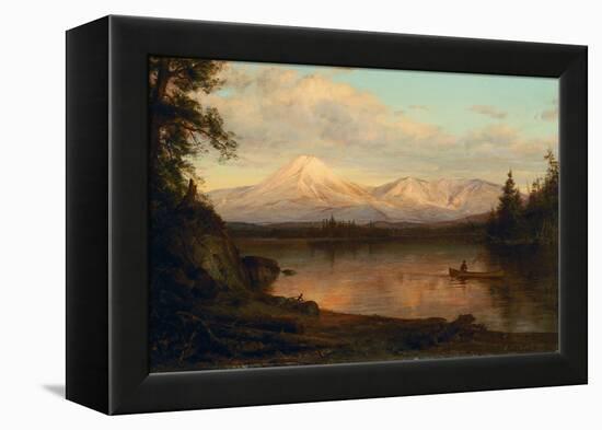 View of Mount Katahdin, 1878-Frederic Edwin Church-Framed Premier Image Canvas