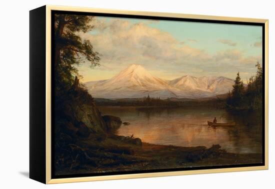 View of Mount Katahdin, 1878-Frederic Edwin Church-Framed Premier Image Canvas