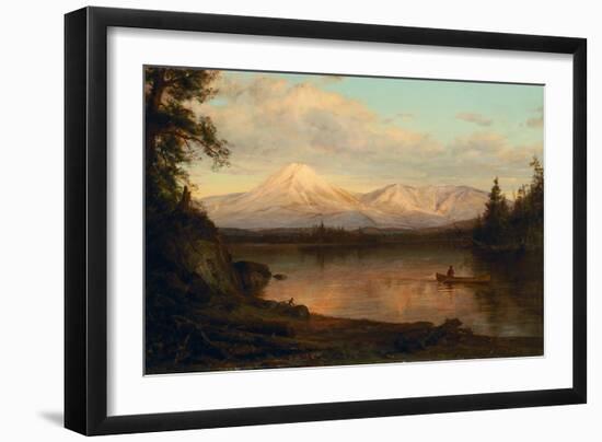 View of Mount Katahdin, 1878-Frederic Edwin Church-Framed Giclee Print