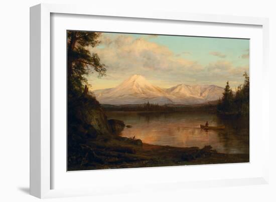 View of Mount Katahdin, 1878-Frederic Edwin Church-Framed Giclee Print