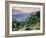 View of Mount Mareseilleveyre and the Isle of Maire, circa 1882-85-Paul C?zanne-Framed Giclee Print