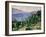 View of Mount Mareseilleveyre and the Isle of Maire, circa 1882-85-Paul C?zanne-Framed Giclee Print