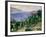 View of Mount Mareseilleveyre and the Isle of Maire, circa 1882-85-Paul C?zanne-Framed Giclee Print