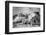 View of Mount Rushmore in Progress-Bettmann-Framed Photographic Print