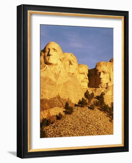 View of Mount Rushmore National Memorial, Keystone, South Dakota, USA-Walter Bibikow-Framed Photographic Print