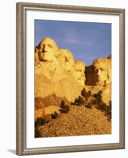 View of Mount Rushmore National Memorial, Keystone, South Dakota, USA-Walter Bibikow-Framed Photographic Print