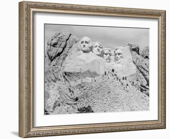 View of Mount Rushmore-Philip Gendreau-Framed Photographic Print