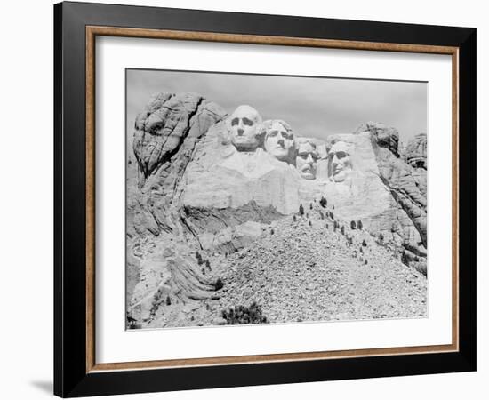 View of Mount Rushmore-Philip Gendreau-Framed Photographic Print