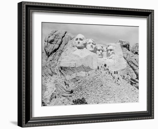 View of Mount Rushmore-Philip Gendreau-Framed Photographic Print