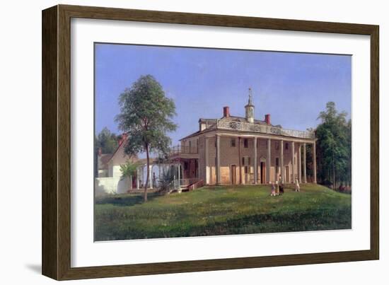 View of Mount Vernon-Joachim Ferdinand Richardt-Framed Giclee Print