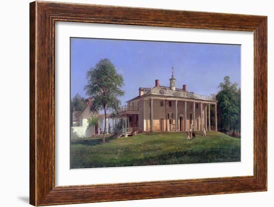 View of Mount Vernon-Joachim Ferdinand Richardt-Framed Giclee Print