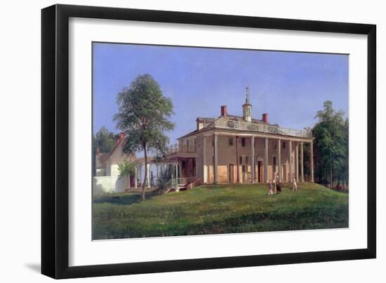 View of Mount Vernon-Joachim Ferdinand Richardt-Framed Giclee Print