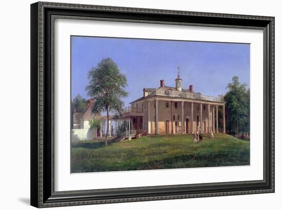 View of Mount Vernon-Joachim Ferdinand Richardt-Framed Giclee Print