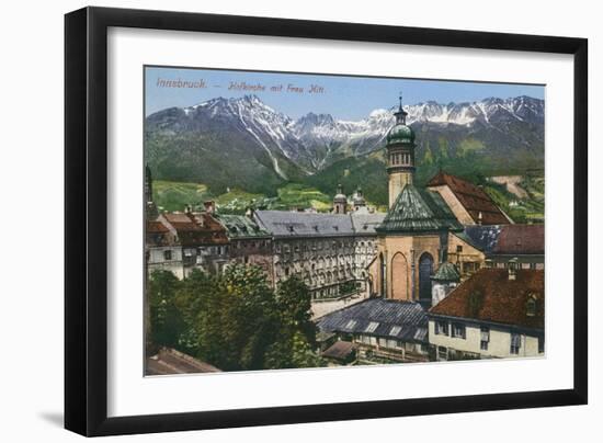 View of Mountains from Innsbruck, Austria-null-Framed Art Print