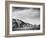 View Of Mountains "Near Death Valley" California 1933-1942-Ansel Adams-Framed Art Print