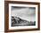 View Of Mountains "Near Death Valley" California 1933-1942-Ansel Adams-Framed Art Print