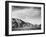 View Of Mountains "Near Death Valley" California 1933-1942-Ansel Adams-Framed Art Print