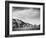 View Of Mountains "Near Death Valley" California 1933-1942-Ansel Adams-Framed Art Print