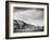 View Of Mountains "Near Death Valley" California 1933-1942-Ansel Adams-Framed Art Print