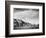 View Of Mountains "Near Death Valley" California 1933-1942-Ansel Adams-Framed Premium Giclee Print