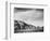 View Of Mountains "Near Death Valley" California 1933-1942-Ansel Adams-Framed Premium Giclee Print