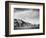 View Of Mountains "Near Death Valley" California 1933-1942-Ansel Adams-Framed Premium Giclee Print