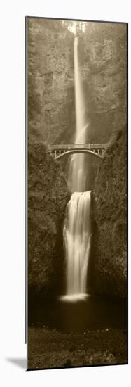 View of Multnomah Falls in Columbia Gorge, Oregon, USA-Walter Bibikow-Mounted Photographic Print