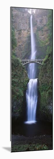 View of Multnomah Falls in Columbia Gorge, Oregon, USA-Walter Bibikow-Mounted Photographic Print