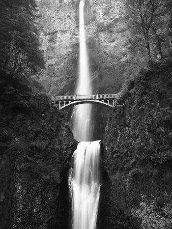 View of Multnomah Falls in Columbia Gorge, Oregon, USA' Photographic Print  - Walter Bibikow | Art.com