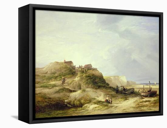 View of Mundesley, Near Cromer-James Stark-Framed Premier Image Canvas