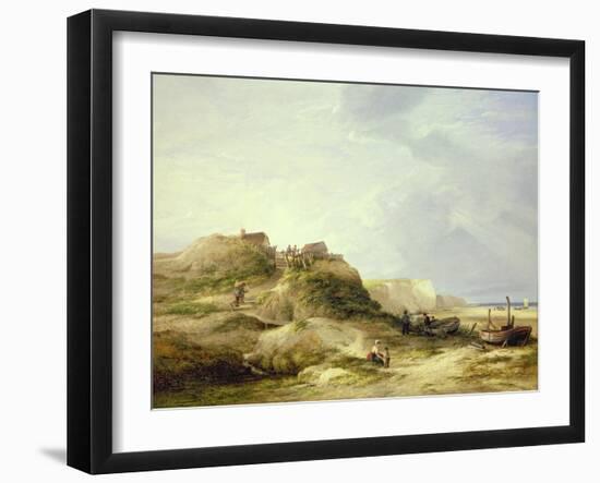 View of Mundesley, Near Cromer-James Stark-Framed Giclee Print