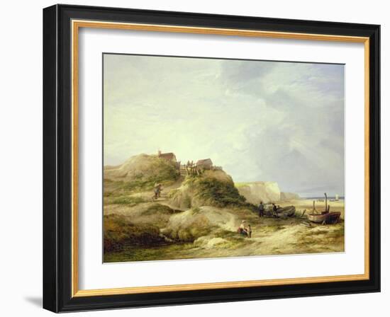 View of Mundesley, Near Cromer-James Stark-Framed Giclee Print