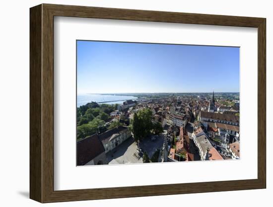 View of Munster on the Constance, Lake of Constance, Baden-Wurttemberg, Germany-Ernst Wrba-Framed Photographic Print