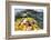 View of naked woman in yoga pose, Rocky Brook Falls, Brinnon, Washington, USA-Panoramic Images-Framed Photographic Print