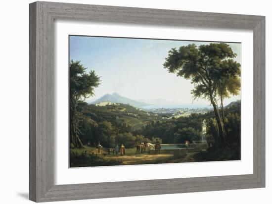 View of Naples from Capodimonte, 1813-Alexej Von Jawlensky-Framed Giclee Print