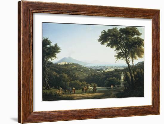 View of Naples from Capodimonte, 1813-Alexej Von Jawlensky-Framed Giclee Print