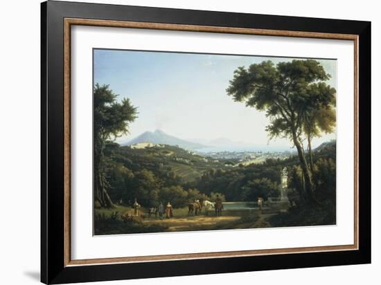 View of Naples from Capodimonte, 1813-Alexej Von Jawlensky-Framed Giclee Print