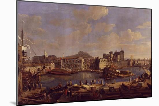 View of Naples-Gaspar van Wittel-Mounted Giclee Print