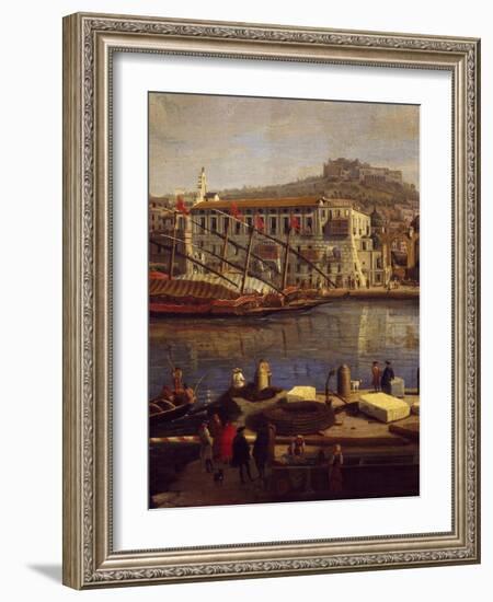 View of Naples-Gaspar van Wittel-Framed Giclee Print